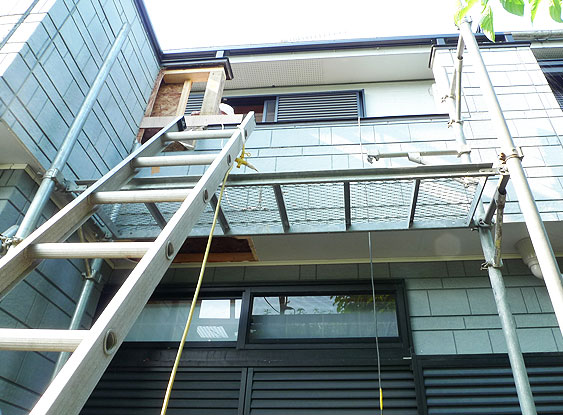 ベランダ施工前